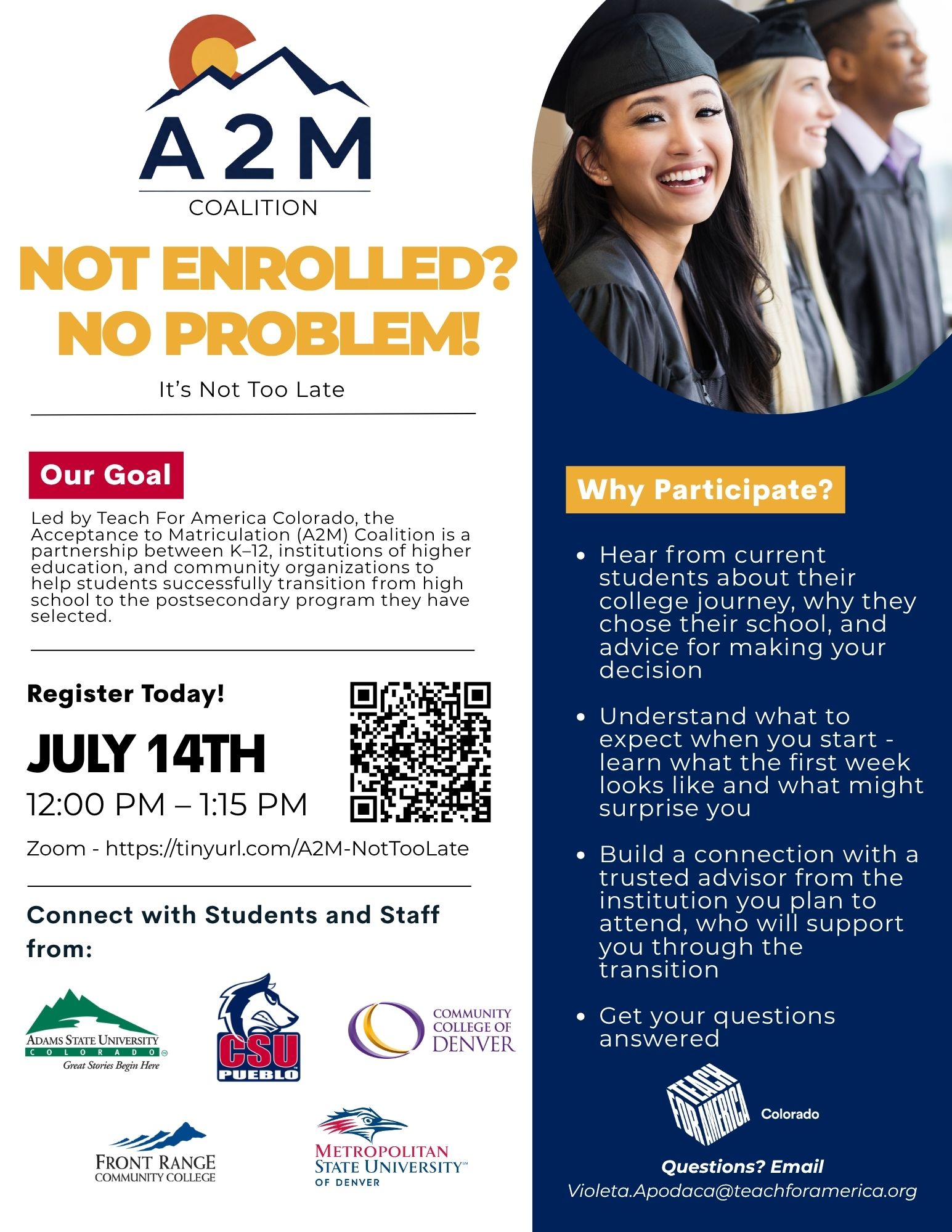 A2M Coalition Not Enrolled? No Problem! It's Not Too Late