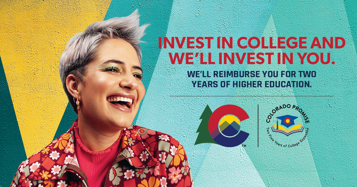 banner for investing in college